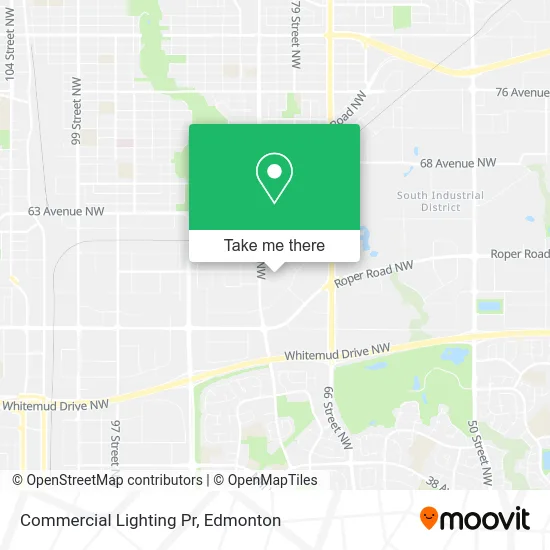 Commercial Lighting Pr map