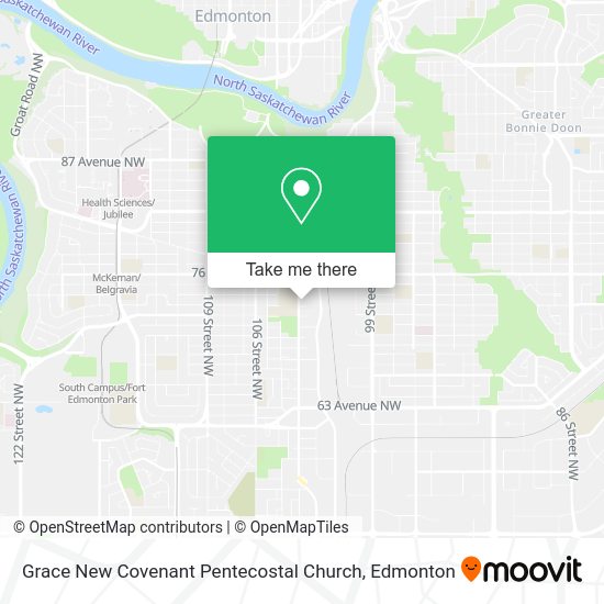 Grace New Covenant Pentecostal Church map