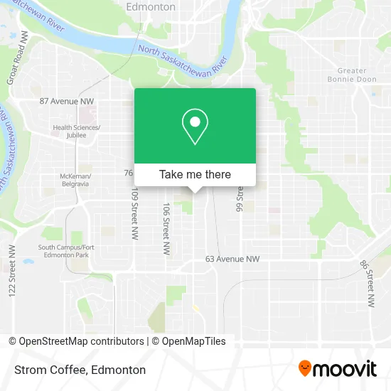 Strom Coffee map
