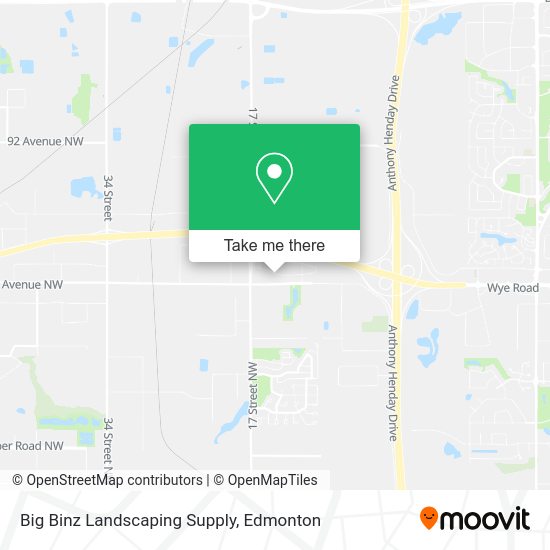 Big Binz Landscaping Supply plan