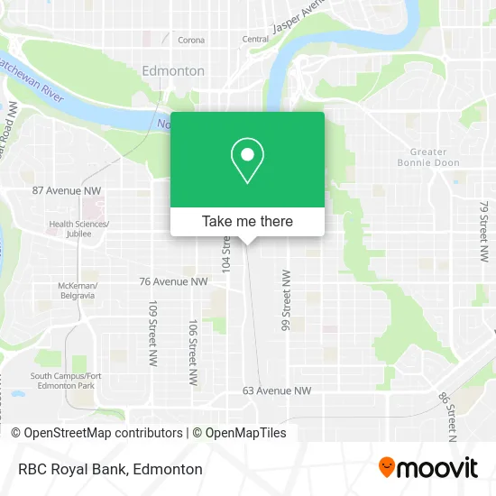 RBC Royal Bank map