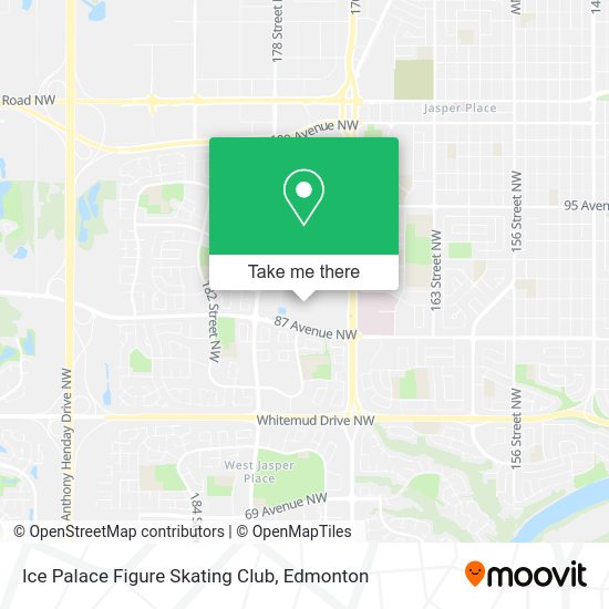 Ice Palace Figure Skating Club map