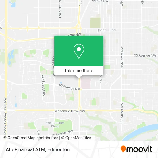 Atb Financial ATM map