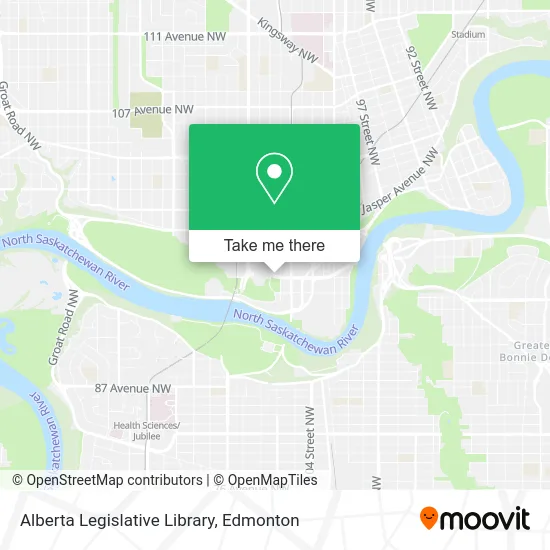 Alberta Legislative Library plan
