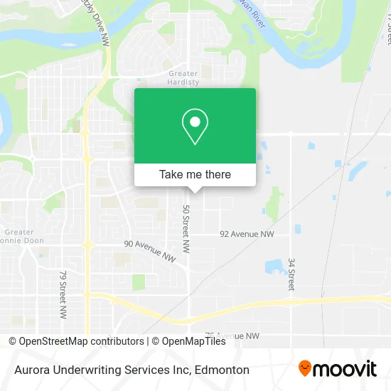 Aurora Underwriting Services Inc map