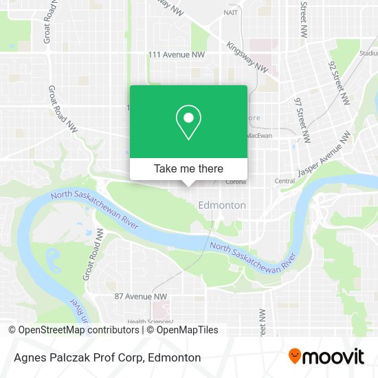 Agnes Palczak Prof Corp map