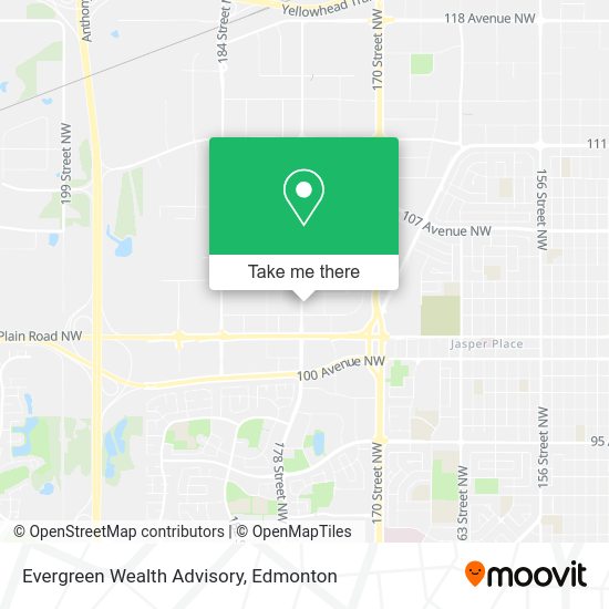 Evergreen Wealth Advisory map