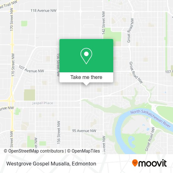 Westgrove Gospel Musalla plan