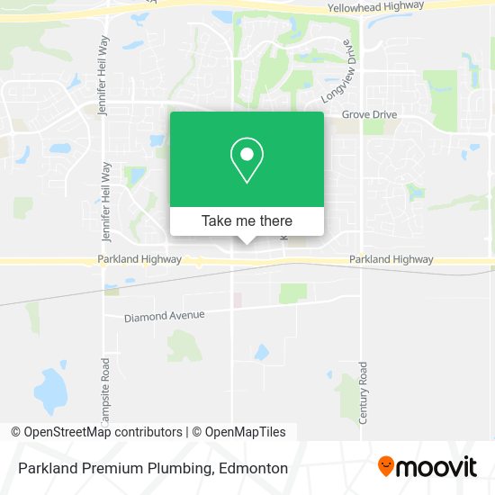 Parkland Premium Plumbing map