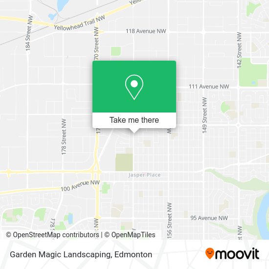 Garden Magic Landscaping map