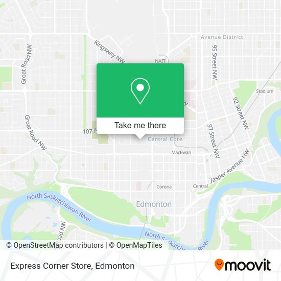 Express Corner Store plan