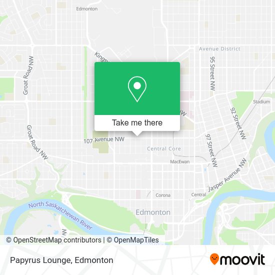 Papyrus Lounge plan