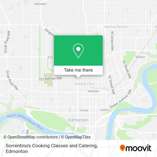 Sorrentino's Cooking Classes and Catering map