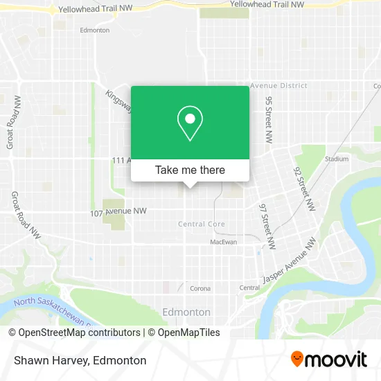 Shawn Harvey map