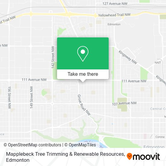 Mapplebeck Tree Trimming & Renewable Resources map