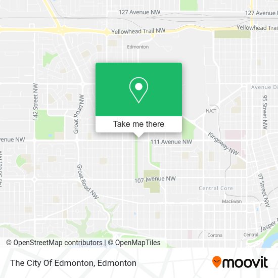 The City Of Edmonton plan