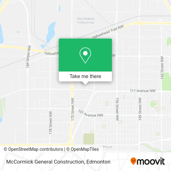 McCormick General Construction map