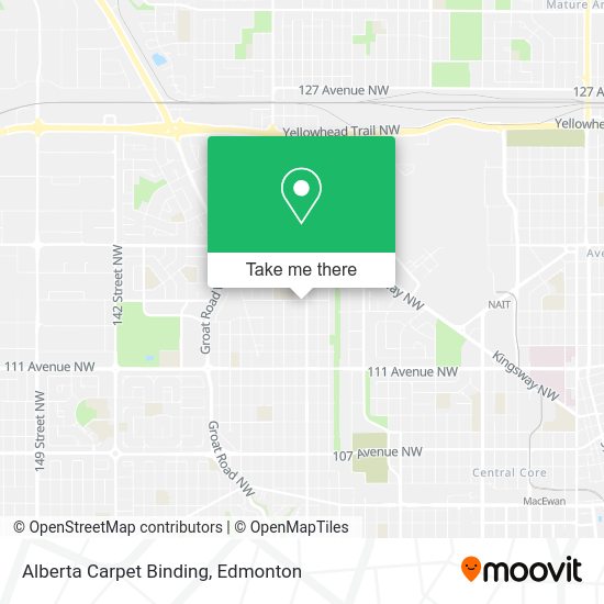 Alberta Carpet Binding map