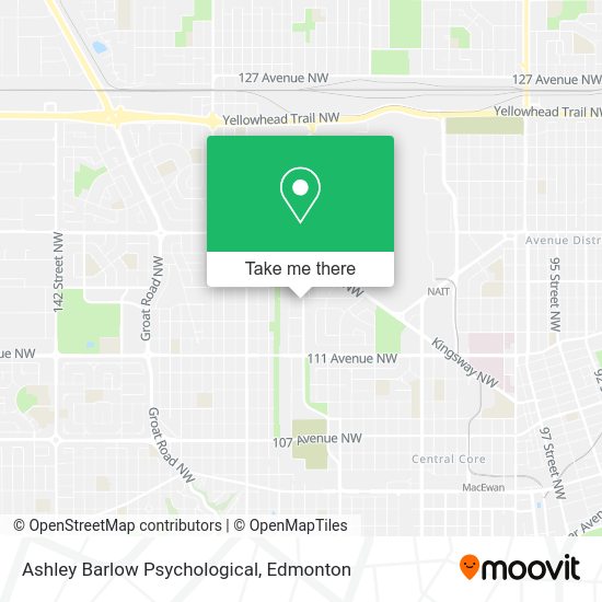 Ashley Barlow Psychological map
