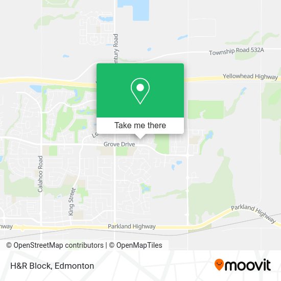 H&R Block map