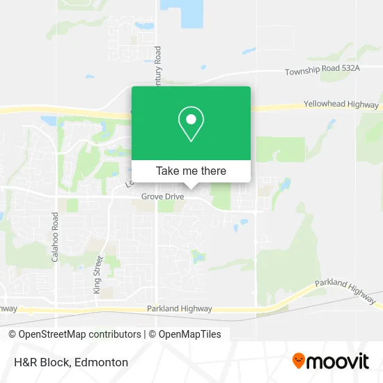 H&R Block map