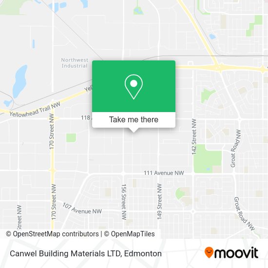 Canwel Building Materials LTD map