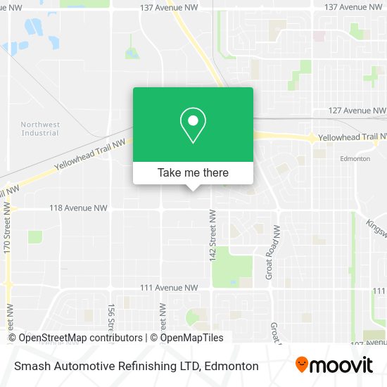 Smash Automotive Refinishing LTD map