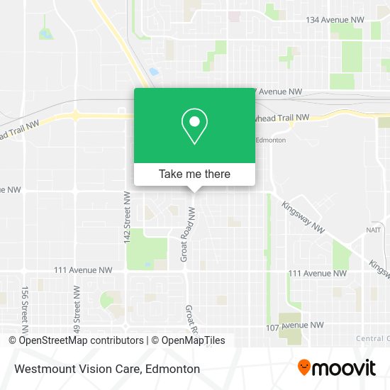 Westmount Vision Care map