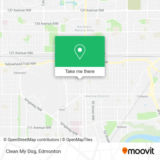Clean My Dog map