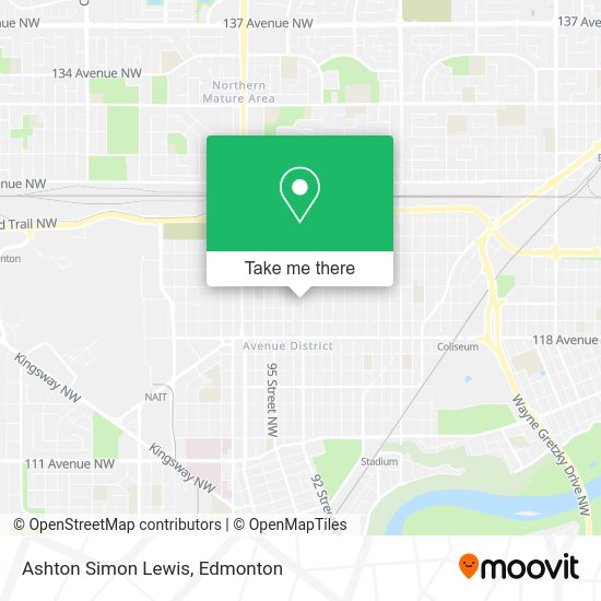 Ashton Simon Lewis map