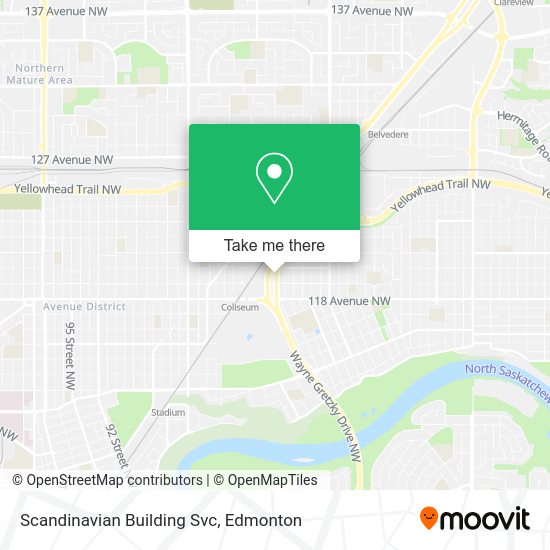 Scandinavian Building Svc map