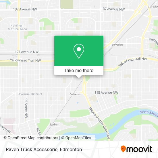 Raven Truck Accessorie map