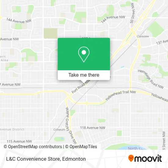 L&C Convenience Store map