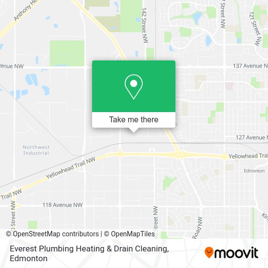 Everest Plumbing Heating & Drain Cleaning map