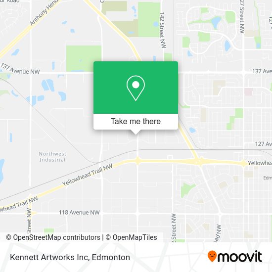 Kennett Artworks Inc map