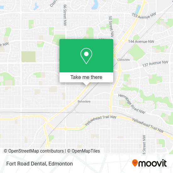 Fort Road Dental map