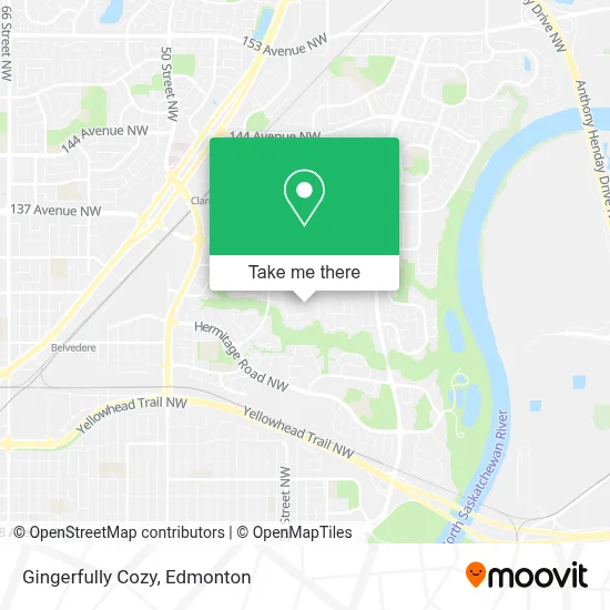 Gingerfully Cozy map