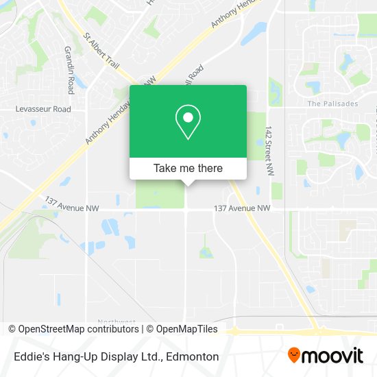 Eddie's Hang-Up Display Ltd. map