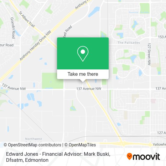 Edward Jones - Financial Advisor: Mark Buski, Dfsatm map