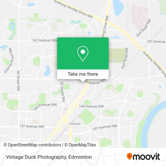 Vintage Duck Photography map