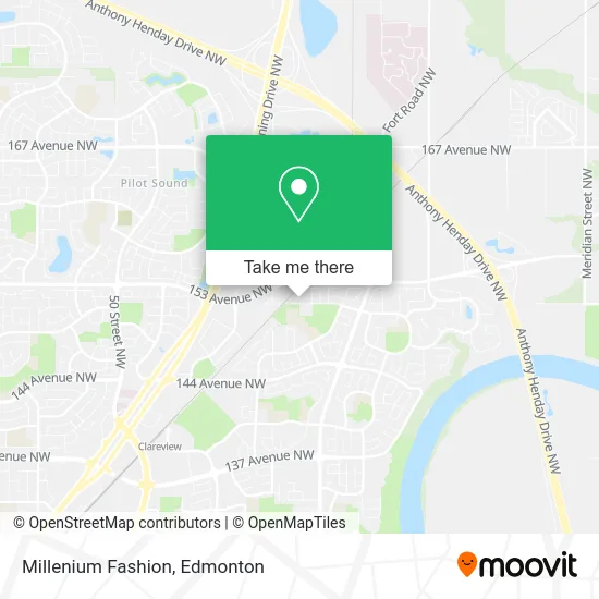 Millenium Fashion map