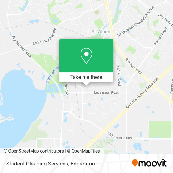 Student Cleaning Services map