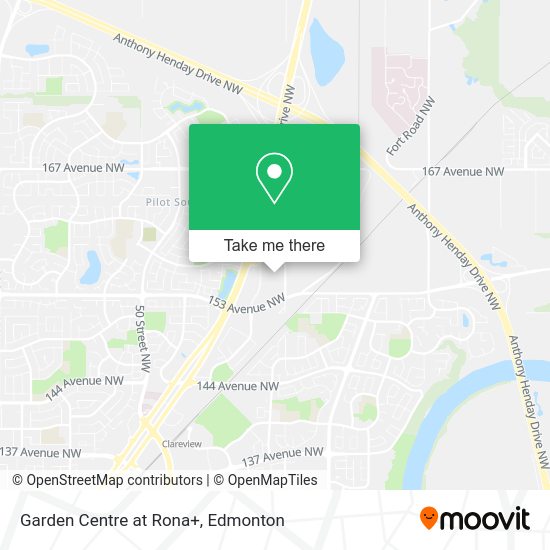 Garden Centre at Rona+ map