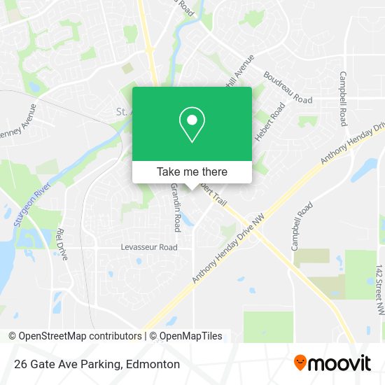 26 Gate Ave Parking map