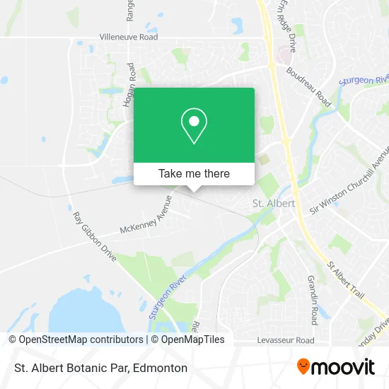 St. Albert Botanic Par plan