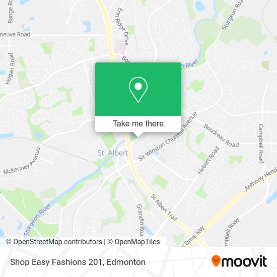 Shop Easy Fashions 201 map