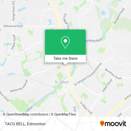 TACO BELL map