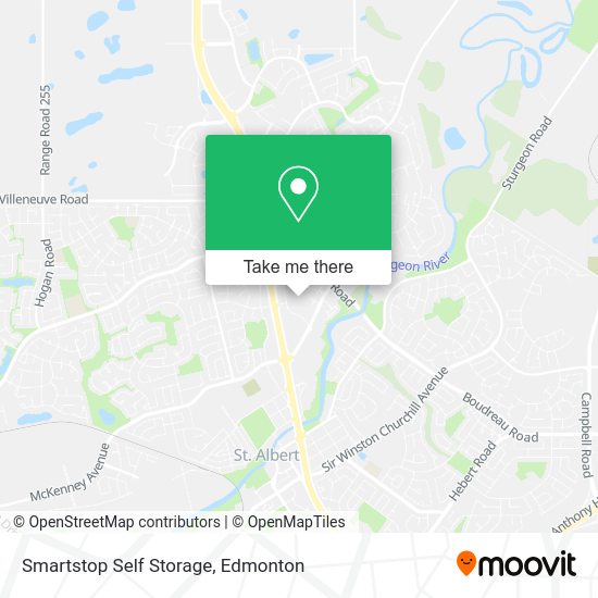 Smartstop Self Storage map