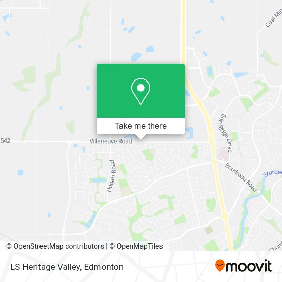 LS Heritage Valley map