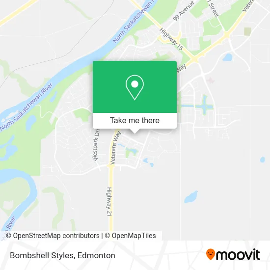 Bombshell Styles map